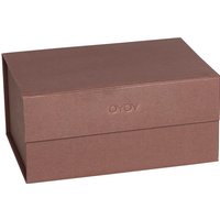 OYOY - Hako Aufbewahrungsbox, 24 x 17 cm, dark caramel von OYOY