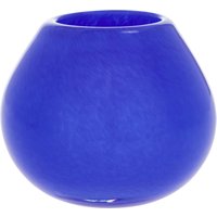 OYOY - Kojo Hurricane Vase, Ø 11 x 9 cm, optic blue von OYOY