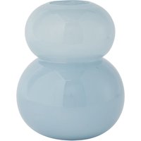 OYOY - Lasi Vase small, H 23 cm, ice blue von OYOY