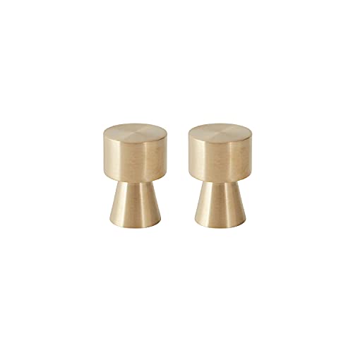 OYOY Living Design 2er Set Wandhaken aus Messing Gold für Bad und Gaderobe - 10601 von OYOY