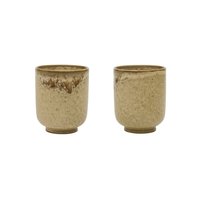 OYOY - Nori Becher, latte (2er-Set) von OYOY