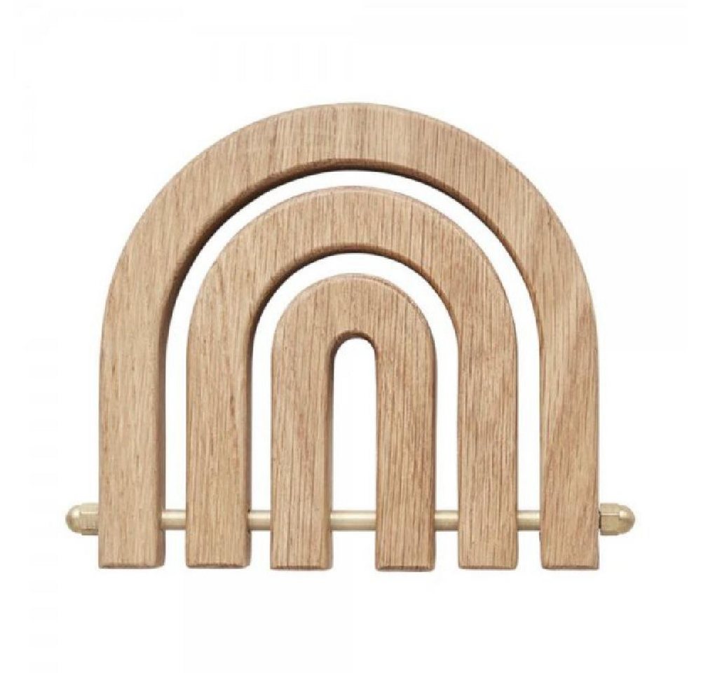 OYOY Topfuntersetzer Oyoy Untersetzer Rainbow Wooden Trivet Nature von OYOY