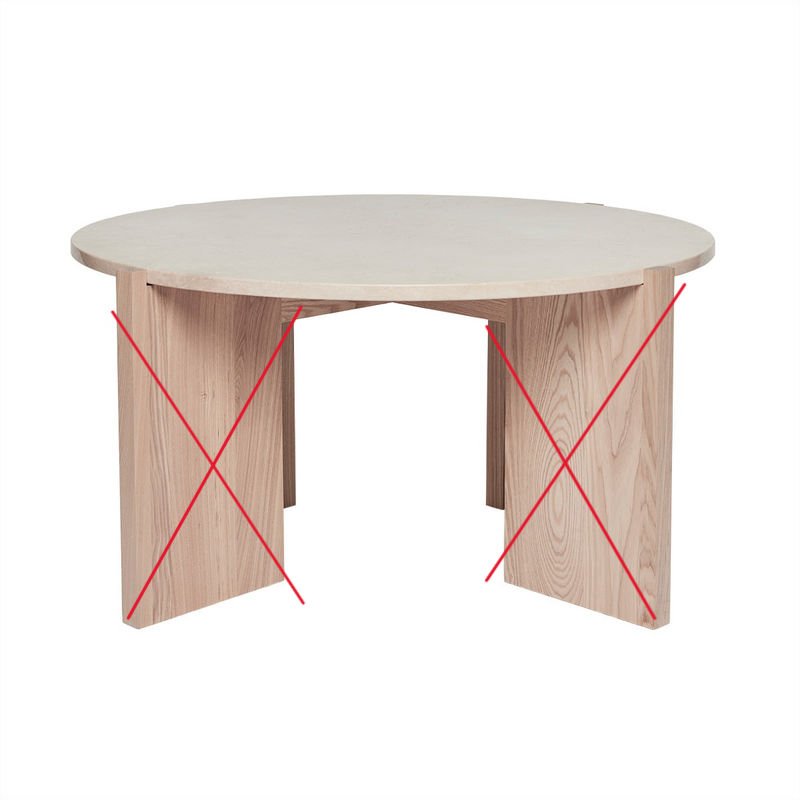 Oyoy Beistelltisch Tisch Lune Naturweiß ø 84x40 Cm Nur Tischplatte Siehe Foto B-Ware Oyoy Beistelltisch Tisch Lune Naturweiß ø 84x40 Cm Nur Tischplatte Siehe Foto B-Ware von OYOY