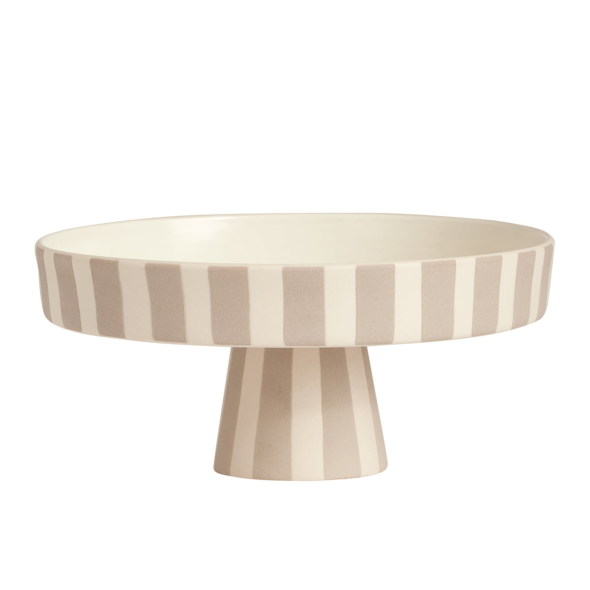 Oyoy Toppu Tablett Servierteller Tablett Rund Clay Geschirr Siehe Text/Foto B-Ware von OYOY