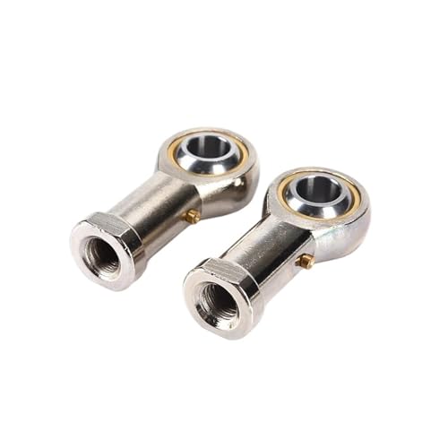 10Pcs Female Right and Left Hand Rod Ends, Bearing Thread Ball Joint, 14mm Hole, 14mm, PHS14, PHSL14, M14 x 2mm,(PHS14 right) von OYOZWKYXC