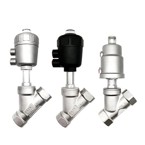 304 stainless steel High Temperature And Corrosion Resistant Steam Pneumatic Valve Y Type Internal Thread Angle Seat Valve.(AS Type DN50) von OYOZWKYXC