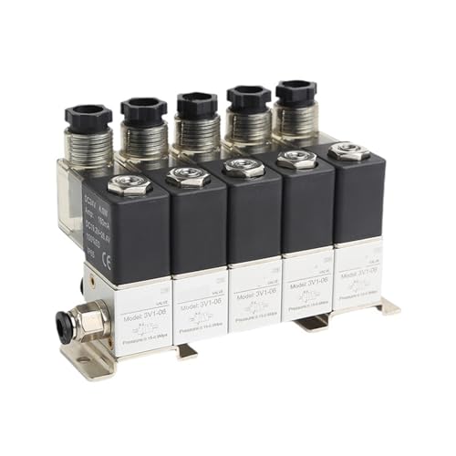 3V1-06 2/3 Normally closed pneumatic solenoid valve combination positive and negative pressure universal control suction cup(DC12V 6 in 6 out,4 combinations) von OYOZWKYXC