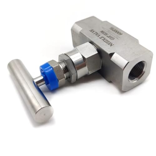 6000psi 1/4" 3/8" 1/2" BSP NPT M20 Female Bulkhead 304 316L Stainless Steel Needle Valve Flow Control(3l8 BSPP F-F SS304) von OYOZWKYXC