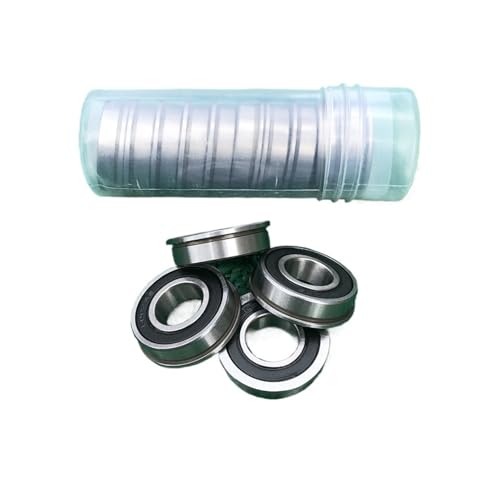 Flanged bearing F6000-2RS F6001-2RS F6002-2RS F6003-2RS F6004-2RS F6005-2RS F6006-2RS flange deep groove ball bearings(F6001-2RS (20pcs)) von OYOZWKYXC