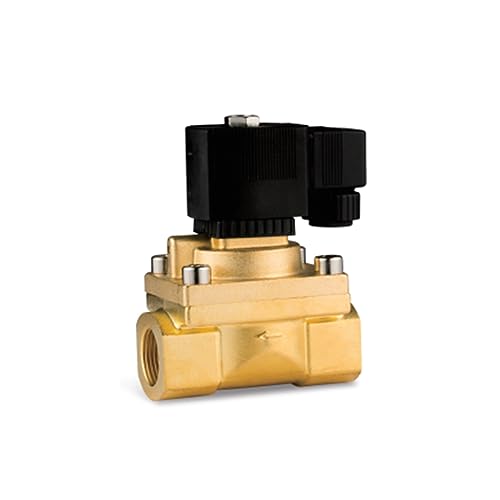 KP2S 1/4" 3/8" 1/2" 3/4" 1" Brass Pilot Piston Solenoid Valve DC12V DC24V AC220V 110V Normally Closed Solenoid Valve(G-12v,DN8)(G-12v,DN20) von OYOZWKYXC
