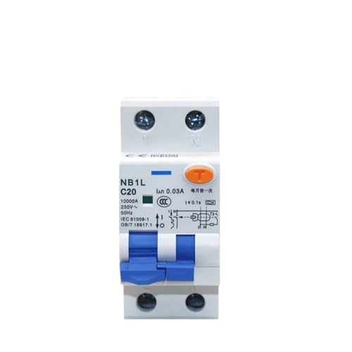 NB1L leakage circuit breaker 1P+N air switch A-type elevator special 20A 32A 40A(32A) von OYOZWKYXC