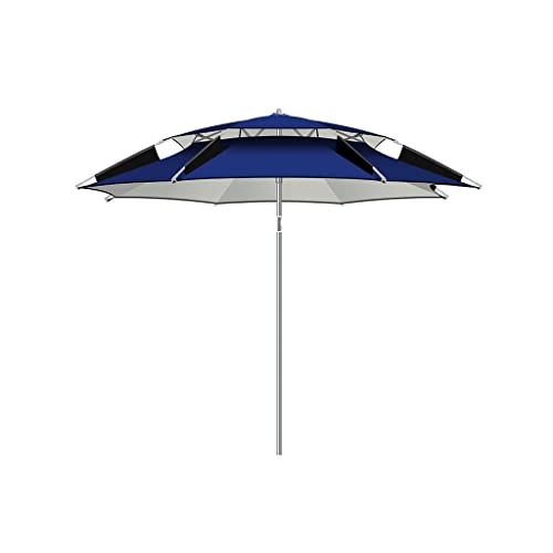 Fischerei Regenschirm Universal Big Fishing Regenschirmfischer(Blu,2.4M) von OYYMTE