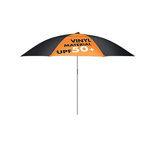 Fischereiweg Big Fishing Regenschirm Neue Regenfische Outdoor Fischerei Spezielle universelle Sonnenschutz Regenschirm(Orange,2.4m) von OYYMTE