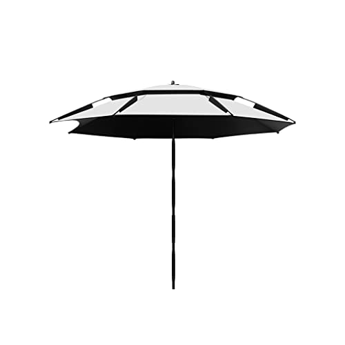 Fischereiweg großer Fischereiweg universell verdickter dreifacher Regenschirm Sonnenschutz im Freien im Freien Fischereiausrüstung im Freien(2.0M) von OYYMTE