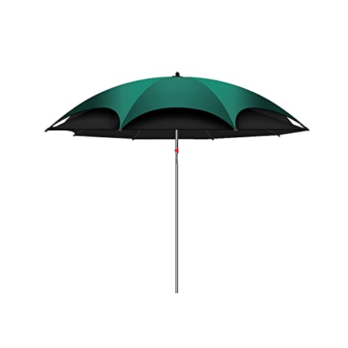 Fischereiweg universeller Anti-Rain-Fischerei-Regenschirm 2.4 Große, verdickte Sonnenschutzschirme Fisch Regenschirm Sonnenschirm Sonnenschirm(2.2m) von OYYMTE