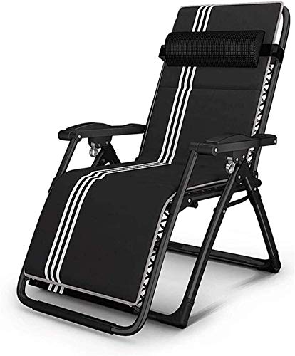 Leichte Klappstühle Lounge Chair Recliner Liegestuhl, Strandstuhl Gartenstuhl Faltbare Recliner ohne Schwerkraftstuhl Massage Armlehne, Balkon Sunbathing Office Nap Stuhl (Farbe: b)(B) von OYYMTE
