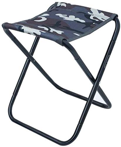 MINI CAMPING Hocker Stuhl Sitz Falten Niedrig Lightweight Heavy Duty Compact Ultraleicht Tragbar for Army Fishing Backpacking Wandern Picknick Rasenlager Camp Garden for Kinder Teenager(Camouflage) von OYYMTE