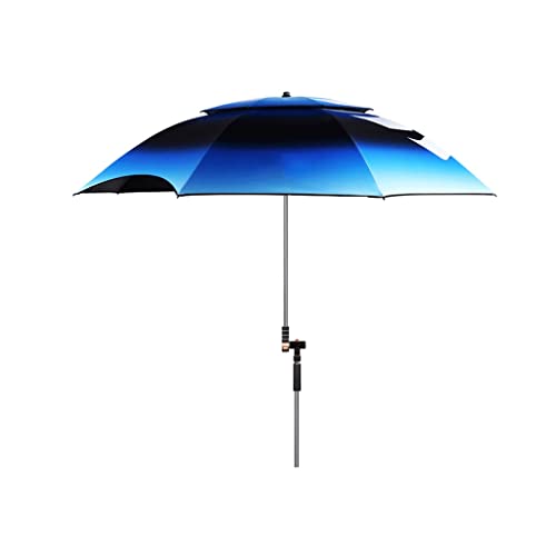 Neuer hochwertiger Fischerei Regenschirm Big Fishing Regenschirm Universal Ground Plug Anti-Umbrella Spezial Sonnenschirm(2.0m) von OYYMTE