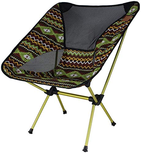 OYYMTE Campingstuhl, Ultraleicht Folding Camping Stuhl Durable Portable Compact Outdoor Travel Beach Picknick Wandern Angelstuhl(Rosso) von OYYMTE