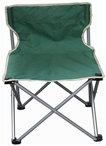 OYYMTE Leichter tragbarer Campingstuhl Outdoor Folding High Back Liegestühle for Sport Picknick Strand Wandern Angeln Komfortable Ruhe(Green) von OYYMTE