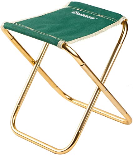 OYYMTE MINI Camping Hocker Stuhl Sitz Falten Niedrig Lightweight Heavy Duty Compact Ultraleicht Tragbar for Army Fishing Backpacking Wandern Picknick Rasenlager Camp Garden for Kinder Teenager(Green) von OYYMTE