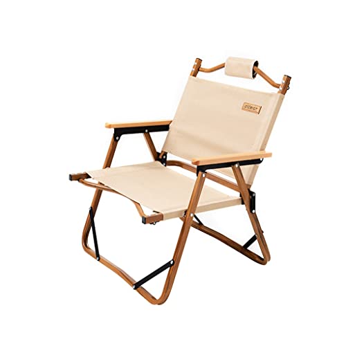 OYYMTE Outdoor Klappstuhl Stuhl tragbarer Campingstuhl Campingtisch und Stuhl Feldhocker(Khaki) von OYYMTE