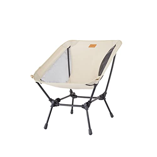 OYYMTE Picknickstuhl im Freien Klappstuhl Camping Camping Picknick Stuhl tragbarer Angelstuhl Stuhl Strandstuhl(Khaki) von OYYMTE