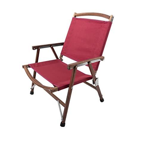 OYYMTE Picknickstuhl im Freien Klappstuhl Camping Camping Picknick Stuhl tragbarer Angelstuhl Stuhl Strandstuhl(Rosso) von OYYMTE