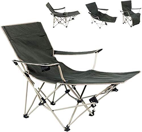 OYYMTE Tragbare Campingstühle im Freien Funktionsfalzen Automatischer Strandstuhl for Schlaf- und Sitzgelegenheiten von OYYMTE