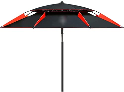 Outdoor-Sonnenschirm, 2 m, 360 °, Universal-Neigungsschirm, verdickter Vinyl-Sonnenschirm, Angelschirm, doppelschichtiger, atmungsaktiver Regenschirm, Hibiscus BBQ, 2 m Outdoor-Sonnenschirm, 2 m, 360 °, Universal-Neigungsschirm, verdickter Vinyl-Sonnenschirm, Angelschirm, doppelschichtiger, atmungsaktiver Regenschirm, Hibiscus BBQ, 2 m von OYYMTE