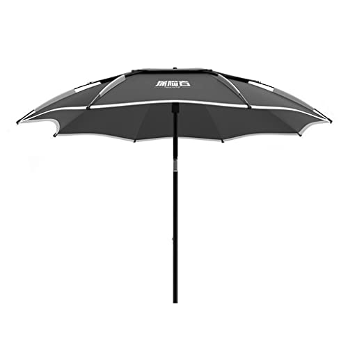 Sonnenschattenfischerei im Freien im Freien Big Fishing Regenschirmfischer(Black) von OYYMTE