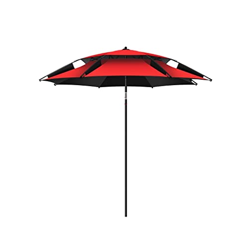 Universal Fishing Regenschirm Regendichtes Sonnenschutz Sonnenschirm Regenschirm Fischerei Spezielle Sonnenschirm Drei-fache großer Fischereiweg(2.4m) von OYYMTE