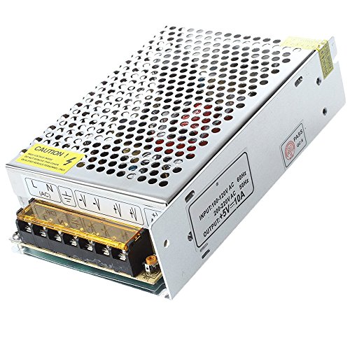 OYYTRAFO AC 110V/220V zu DC 5V 10A Schaltnetzteil Netzteil 50W Netzgerät Trafo Transformator Spannungstransformator Treiber Driver Schalter Versorgungsteil für LED Strip Light LED Lichtleiste Streifen OYYTRAFO AC 110V/220V zu DC 5V 10A Schaltnetzteil Netzteil 50W Netzgerät Trafo Transformator Spannungstransformator Treiber Driver Schalter Versorgungsteil für LED Strip Light LED Lichtleiste Streifen von OYYTRAFO