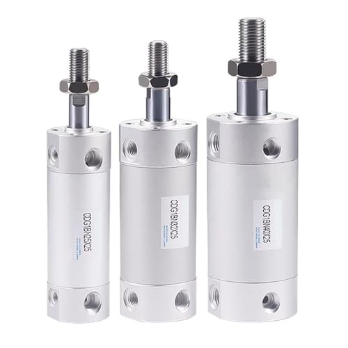 1 Stück CDG1BN20 25 32 40 50 63 Pneumatischer Einhebel-Doppeltwirkend Standard-Leichtluftzylinder Hub 25~300 Spritzgussmaschine(Stroke 125,Bore 40(40mm)) von OYmFUIEeK