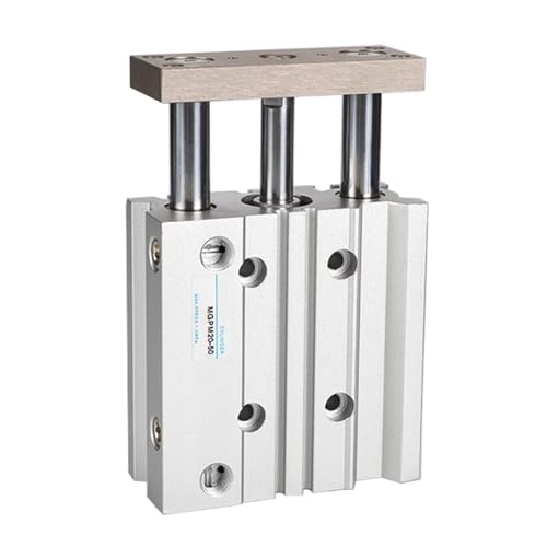 MGPM12 MGPM16 MGPM20 MGPM25 MGPM32 MGPM40 MGPM50 MGPM63 MGPM80 Typ Pneumatischer Kompaktführungszylinder Hub 10mm-300mm(175mm Stroke,MGPM12) von OYmFUIEeK