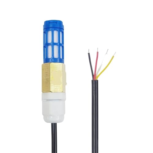 OYmFUIEeK SHT40 SHT30 SHT20 SHTC3 Temperatur Feuchtigkeit Sensor Modul Sonde Kabel wasserdichte Digitale Kapazität Sensoren 1M I2C Ausgang(SHT30-Blue) von OYmFUIEeK