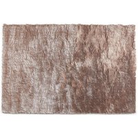 Hochflorteppich ultraweich - 160 x 230 cm - Taupe mit Beige-Schimmer - DOLCE von OZAIA