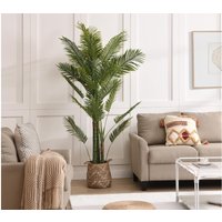 Kunstpflanze Palme mit Topf - H. 190 cm - COCONUT von OZAIA