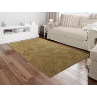 Teppich rechteckig - 100 % geflochtene Jute - 160 x 230 cm - Naturfarben - DAYA Teppich rechteckig - 100 % geflochtene Jute - 160 x 230 cm - Naturfarben - DAYA von Vente-unique