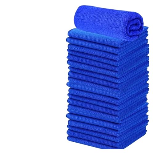 OZDTLP 1–100 Stück Mikrofaser-Reinigungstücher, Wiederverwendbare Reinigungstücher for Zuhause, Auto, Küche, Glas, super saugfähige Mikrofasertücher(1PC) von OZDTLP