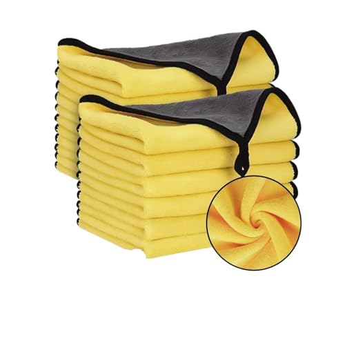OZDTLP Premium-Mikrofaser-Handtuchset for Waschen und Trocknen von Autos – ultraweiche, saugstarke Reinigungstücher for Auto, Karosseriepflege und Polieren(1Pc 60X160CM) von OZDTLP