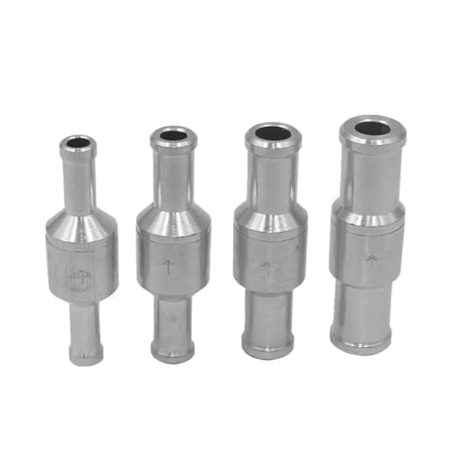 Aluminiumlegierung Weg Kraftstoff Rückschlagventil Benzin Auto Hubschrauber Schiff Motorrad 6/8/10/12mm(10mm) von OZFJJWY