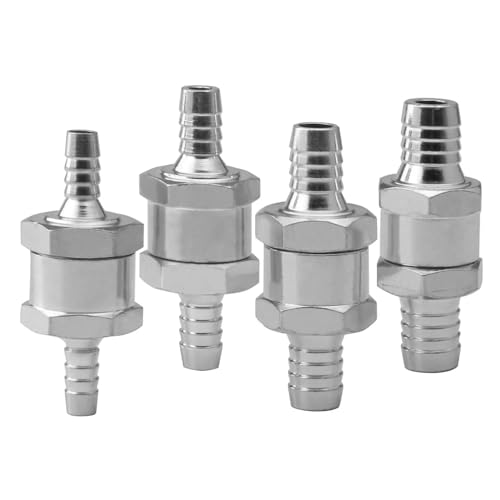 Kraftstoff-Rückschlagventil aus Aluminiumlegierung, geeignet für Autos und Hubschrauber (10 mm) von OZFJJWY