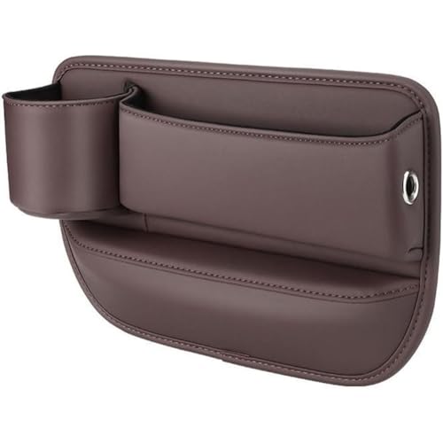 OZFRVXUG Autositz Gap Organizer Storage Box für Lexus is IS250C IS300C, Auto Mittelkonsole, Vordersitzen Seitentasche Car Seat Leder Aufbewahrung Tasche,D von OZFRVXUG