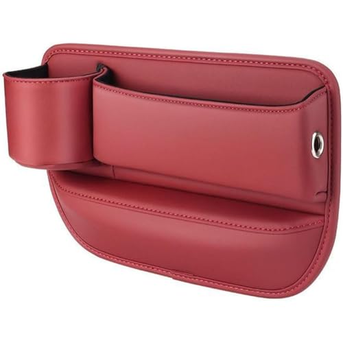 OZFRVXUG Autositz Gap Organizer Storage Box für MG MG6 II 2020-2021, Auto Mittelkonsole, Vordersitzen Seitentasche Car Seat Leder Aufbewahrung Tasche,C von OZFRVXUG