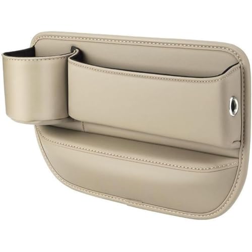 OZFRVXUG Autositz Gap Organizer Storage Box für Renault Megane E-Tech Electric 2022, Auto Mittelkonsole, Vordersitzen Seitentasche Car Seat Leder Aufbewahrung Tasche,B von OZFRVXUG