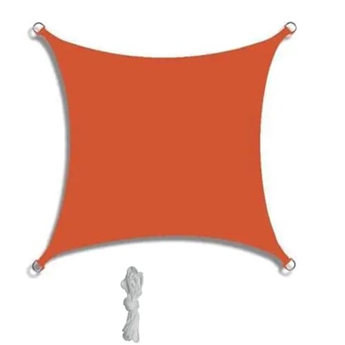OZLCUA Outdoor-Markisen wasserdichte Sonnensegel Garten Canopi for Terrasse Auto Leinwand Markise Rechteck Pool Sonnenschutz(Orange,4x5m) von OZLCUA
