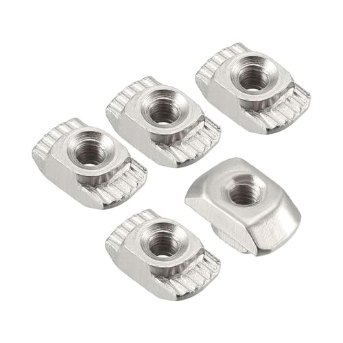 Gleitmutter M3 M4 M5 M6 M8 Aluminiumprofil-Befestigungsverbinder T-Mutter 3D-Drucker Gleitmutter Hammerkopf Schlitzmutter 20 30 40 EU(4040 M6 X 20pcs) von OZLIYY