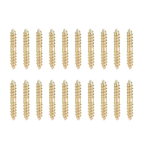 OZLIYY 20 stücke 5 * 30mm Dübel Schraube Holzbearbeitung Möbel Stecker Doppelseitige von OZLIYY