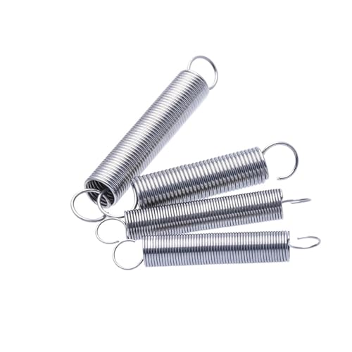 S-Haken aus Edelstahl, zylindrisch, spiralförmig, Rückzugsverlängerung, Zugfeder, Drahtdurchmesser 1,2 mm(120mm(2pcs),9mm) von OZLIYY